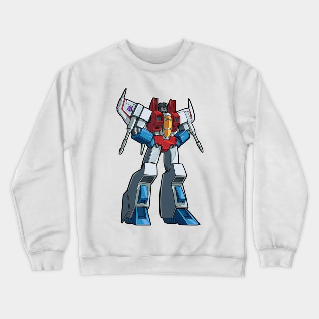 The Traitor: Starscream Crewneck Sweatshirt by lldesigns